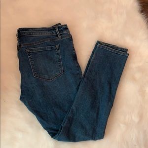Loft skinny ankle jeans